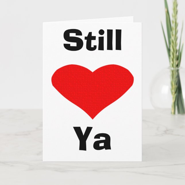 Cartes Pour Fêtes Annuelles Toujours amour Ya (Devant)