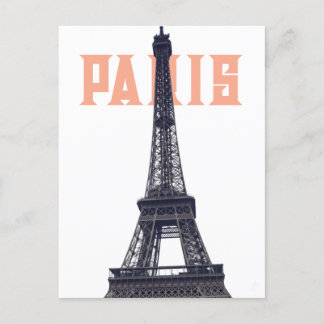 Cartes Pour Fêtes Annuelles Tour Eiffel vintage Paris Europe