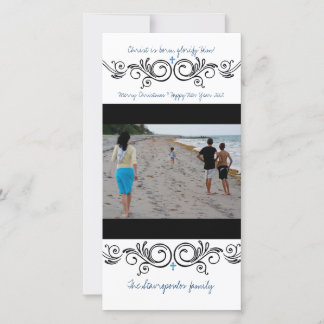 Cartes Pour Fêtes Annuelles Tourbillonnant