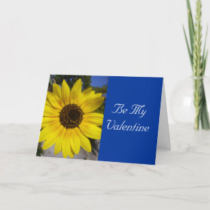 Cartes Pour Fêtes Annuelles tournesol de valentines