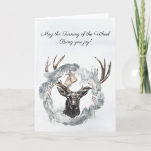 Cartes Pour Fêtes Annuelles Tournoi de la Wheel Yule