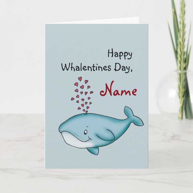 Cartes Pour Fêtes Annuelles Tournoi de tennis de Whale (Devant)