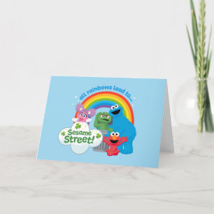 Cartes Pour Fêtes Annuelles Tous les arcs-en-ciel mènent à Rue Sésame