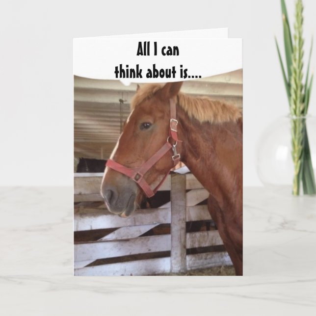 CARTES POUR FÊTES ANNUELLES TOUT CE QUE JE PEUX PENSER, C'EST "VOUS" (Devant)