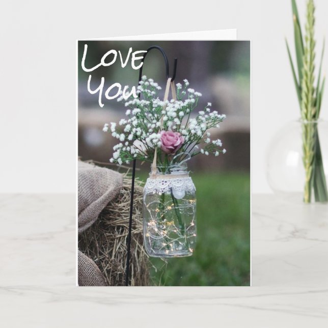 CARTES POUR FÊTES ANNUELLES **TOUT CE QUE JE VEUX POUR NOËL EST VOUS** (Devant)