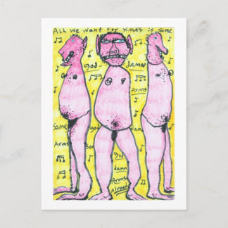 Cartes Pour Fêtes Annuelles Tout ce que nous voulons pour Noël