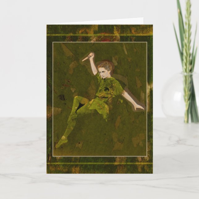 Cartes Pour Fêtes Annuelles Tout droit jusqu'au matin (Devant)