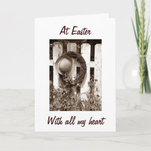 CARTES POUR FÊTES ANNUELLES TOUT MY **HEART**-HAPPINESS AT "EASTER"