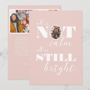 Cartes Pour Fêtes Annuelles Tout n'est pas calme : Photos de famille drôles