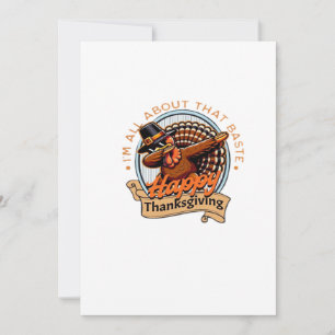 Cartes Pour Fêtes Annuelles Tout sur cette Baste Joyeux Thanksgiving Classique