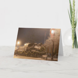 Cartes Pour Fêtes Annuelles Train historique situé dans Shelton, WA