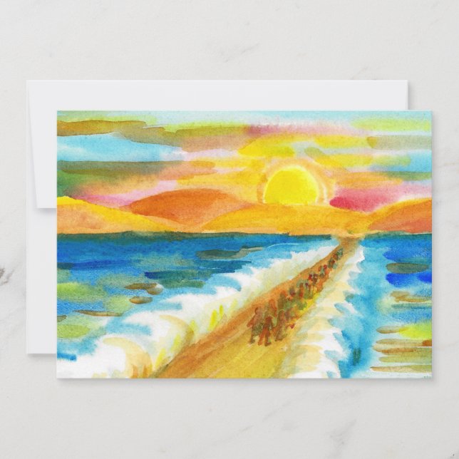 Cartes Pour Fêtes Annuelles Traversée de la Mer Rouge (Devant)