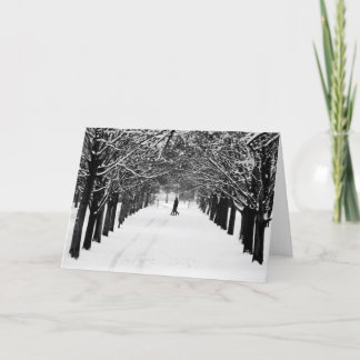 Cartes Pour Fêtes Annuelles Traverser l'avenue