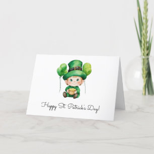 Cartes Pour Fêtes Annuelles Trésor de lutin : la Saint-Patrick