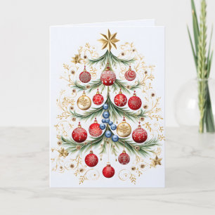 Cartes Pour Fêtes Annuelles Trésors Miniatures : Mini Sapin de Noël