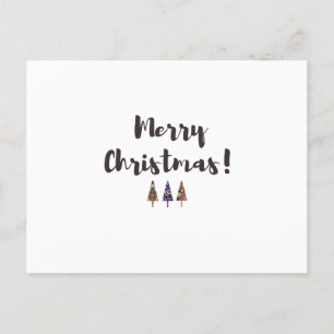Cartes Pour Fêtes Annuelles Tress moderne minimaliste Festive X-Max Salutation