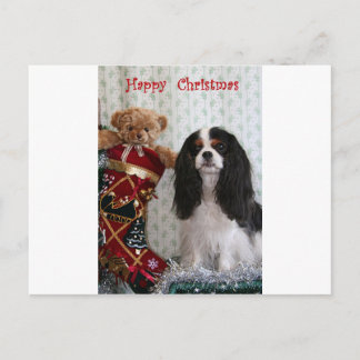 Cartes Pour Fêtes Annuelles Tricolor Christmas Cavalier