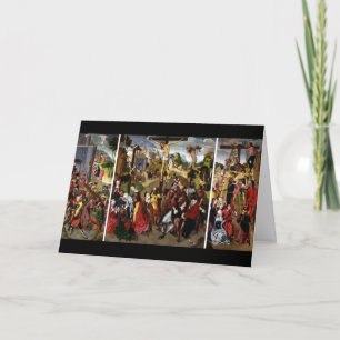 Cartes Pour Fêtes Annuelles triptyque pâque