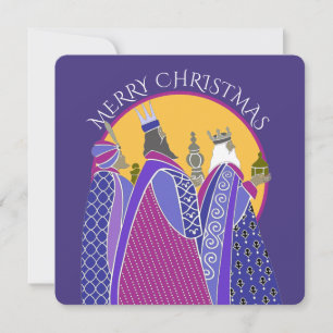 Cartes Pour Fêtes Annuelles Trois hommes sages Noël