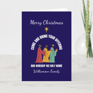 Cartes Pour Fêtes Annuelles Trois hommes sages Noël chrétien