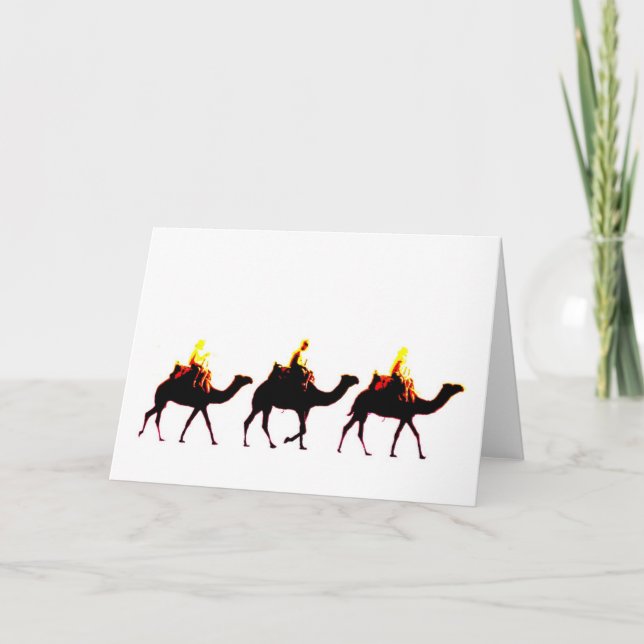 Cartes Pour Fêtes Annuelles Trois rois (Devant)