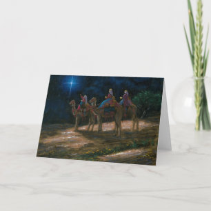 Cartes Pour Fêtes Annuelles Trois sages