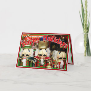 Cartes Pour Fêtes Annuelles Trois sages crackers - Soldats casse-noisettes