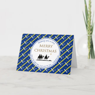 Cartes Pour Fêtes Annuelles Trois Sages CURAÇAO Noël de Curaçao