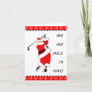 Cartes Pour Fêtes Annuelles Trou en un