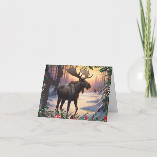 Cartes Pour Fêtes Annuelles Trouver des encouragements de vacances (Devant)