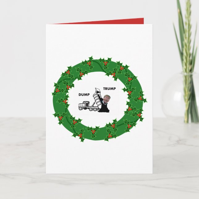 Cartes Pour Fêtes Annuelles Trump (Devant)