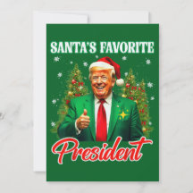 Trump Santa Hat Xmas | Santa's Favorite President