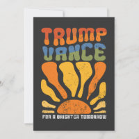 Trump Vance pour un avenir meilleur Retro Boho