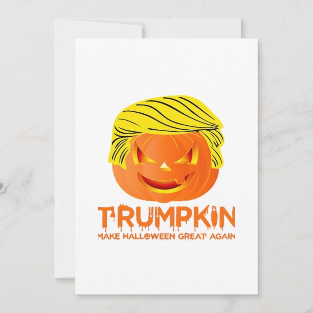 Cartes Pour Fêtes Annuelles Trumpkin - Vous Avez Peur ? Classique (Devant)