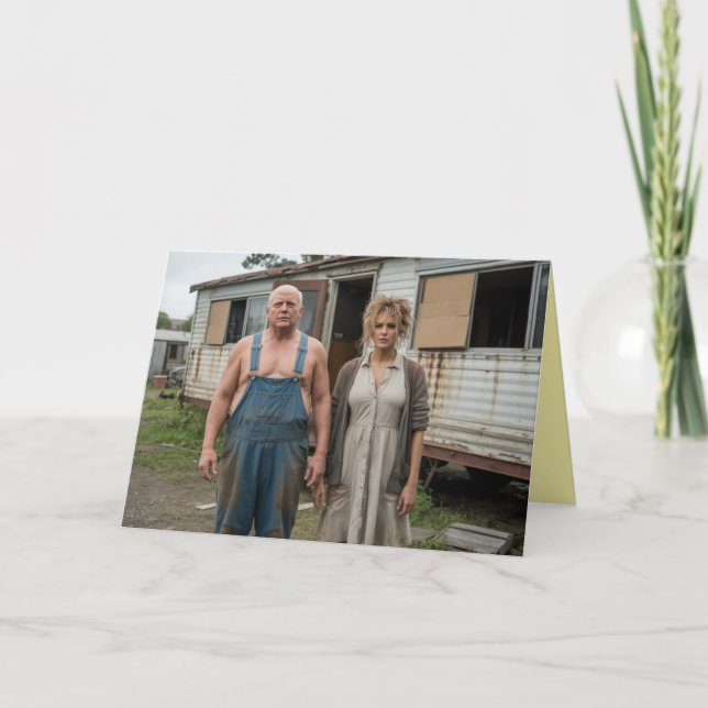 Cartes Pour Fêtes Annuelles Trumps at Home Greeting Card (Devant)