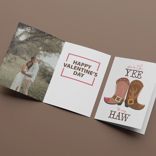 Cartes Pour Fêtes Annuelles Tu es le Yee To My Haw (Créateur téléchargé)