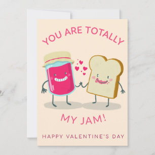 Cartes Pour Fêtes Annuelles Tu es totalement ma confiture – Amour de pain et d