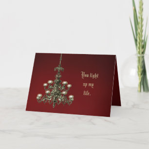Cartes Pour Fêtes Annuelles Tu illumines ma vie.