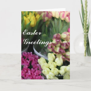 Cartes Pour Fêtes Annuelles Tulip Bouquets