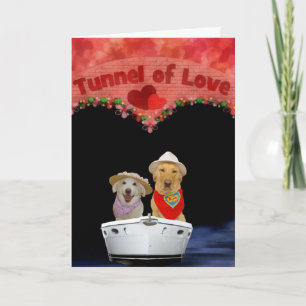 Cartes Pour Fêtes Annuelles Tunnel de la love