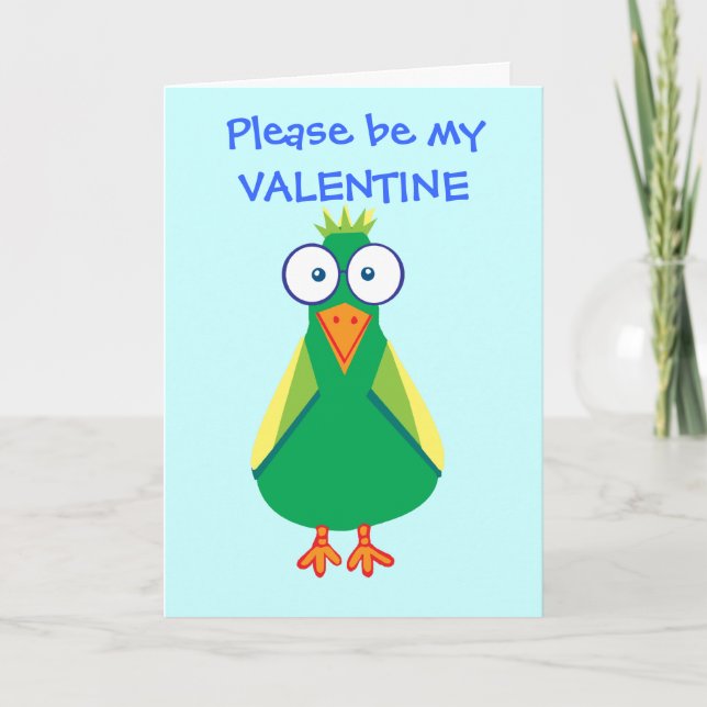 Cartes Pour Fêtes Annuelles Tweeter la musique Valentine birds (Devant)