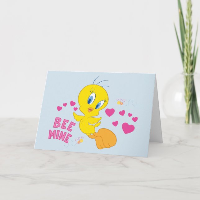 Cartes Pour Fêtes Annuelles TWEETY™ - Bee Mine (Devant)