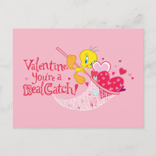 Cartes Pour Fêtes Annuelles TWEETY™ - You're A Real Catch