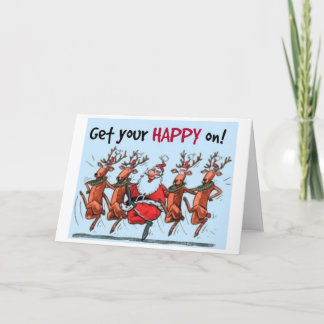 Cartes Pour Fêtes Annuelles TWIN-GET YOUR HAPPY on and ROCK THIS CHRISTMAS