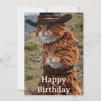 Cartes Pour Fêtes Annuelles Twin of Whiskers : Les obligations incassables