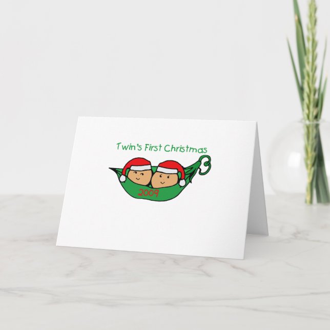 Cartes Pour Fêtes Annuelles TWIN POD Noël 2009 (Devant)