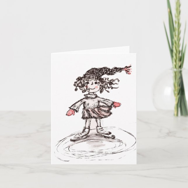 Cartes Pour Fêtes Annuelles Twirl ! (Devant)