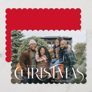 Cartes Pour Fêtes Annuelles Type fantaisie Joyeux Noël Pantalon photo