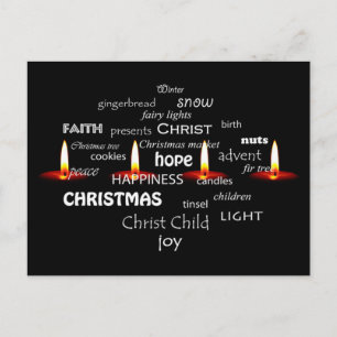 Cartes Pour Fêtes Annuelles Typographie de Noël