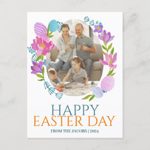 Cartes Pour Fêtes Annuelles Typographie simple et élégante Famille de Pâques U